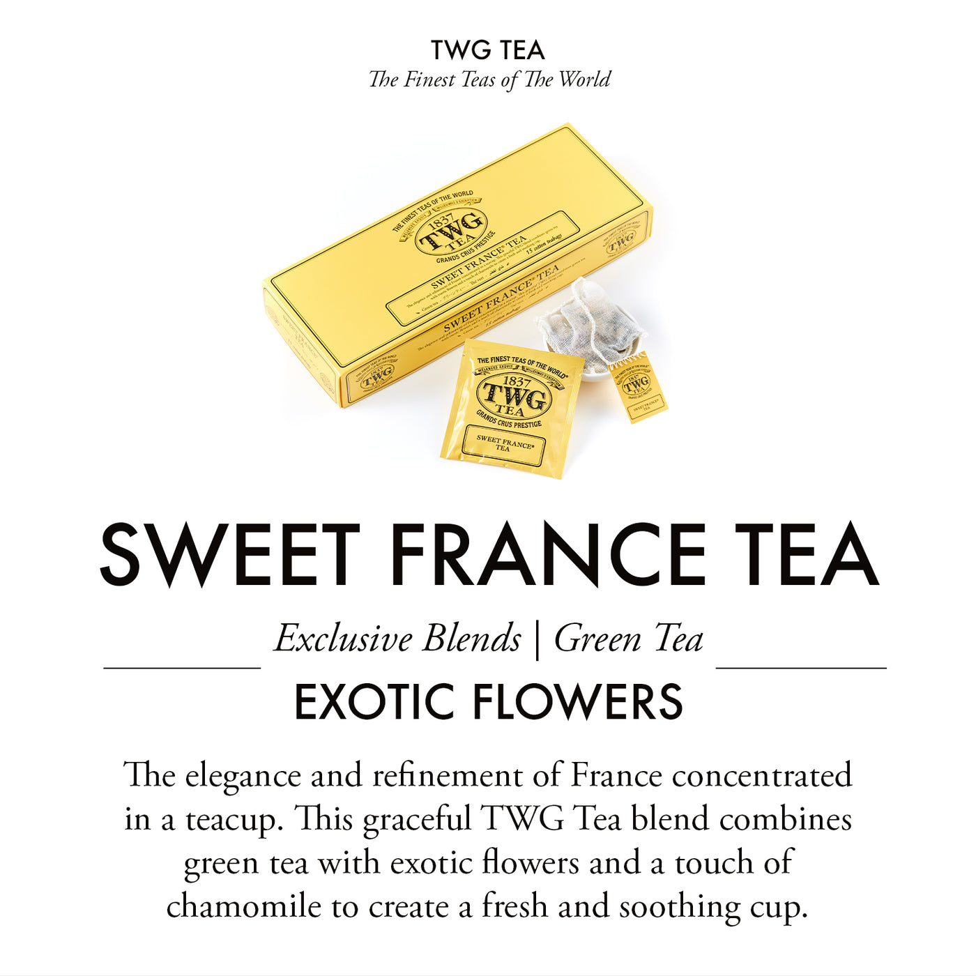 Sweet France Tea (15 Teabags)